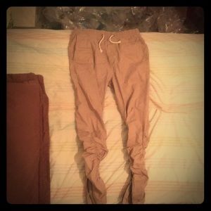 H&M cotton twill joggers